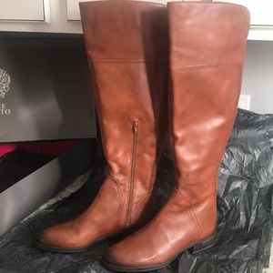 Vince Camuto Pedra over the knee wide calf boots